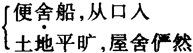 八、1999年中考河北題《桃花源記》